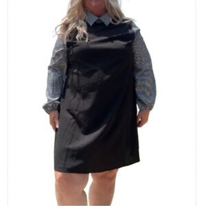 SHEIN Black and White checked Women's Dress 2XL